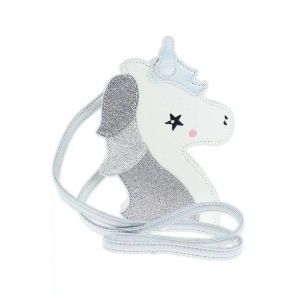 CAPELLI NEW YORK Glitter Unicorn Crossbody Bag - Picture 1 of 3